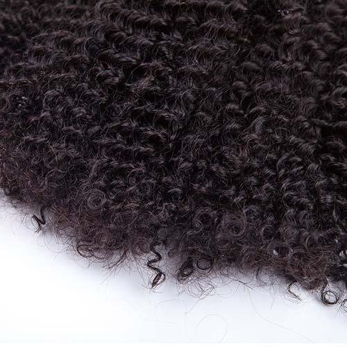Unprocessed Virgin Mongolian Hair Extensions , Natural Curly Grade 7A Virgin Hair